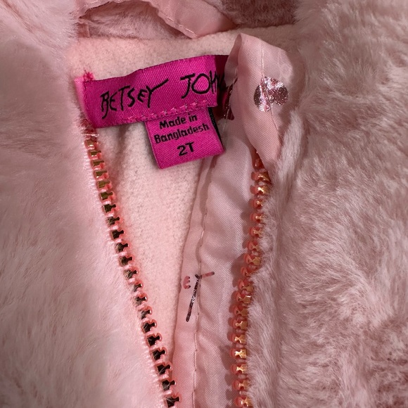 Betsey Johnson Toddler Puffer Jacket SIZE 2T - Picture 5 of 5